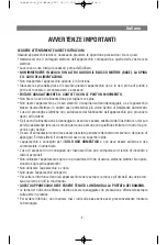 Preview for 3 page of ARIETE Saladino Manual