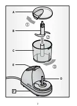 Preview for 2 page of ARIETE Speedy 1819 Manual