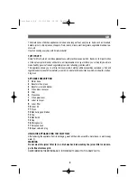 Preview for 11 page of ARIETE Tutti Frutti Instructions For Use Manual