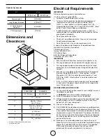 Предварительный просмотр 4 страницы arietta ADK430SSB Installation Instruction Manual