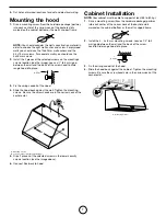 Предварительный просмотр 7 страницы arietta ALZ430SSB Installation Instruction Manual