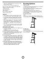 Предварительный просмотр 4 страницы arietta AUR330SSA Installation Instruction Manual