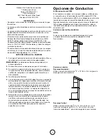 Предварительный просмотр 26 страницы arietta AUR330SSA Installation Instruction Manual