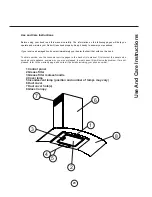 Preview for 23 page of arietta Dekor Glass 30''-36'' Use, Care And Installation Manual