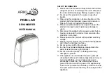 Ariklima PD40-LAR User Manual preview