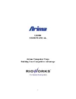 ARIMA Arima LH500 User Manual preview