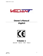 arimar Valiant Owner'S Manual preview