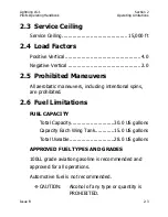 Предварительный просмотр 31 страницы Arion Aircraft LS-1 Lightning Pilot Operating Handbook