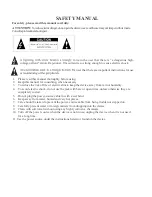 Предварительный просмотр 1 страницы Arirang AR-3600HD Manual