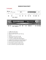 Preview for 2 page of Arirang AR-36G User Manual