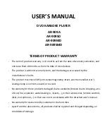 Предварительный просмотр 1 страницы Arirang AR-909A User Manual