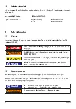 Preview for 4 page of ARIS LINEARIS Operating Instructions Manual