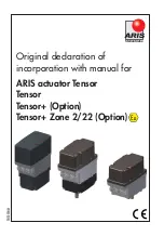 ARIS Tensor Zone 2/22 Manual preview