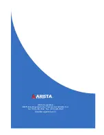 Preview for 37 page of Arista ADM-5821AX User Manual