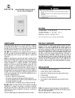 Arista ALC-DT-BT-WH Manual предпросмотр