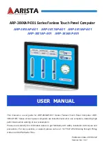 Arista ARP-3800AP-E01 Series User Manual preview
