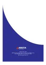 Preview for 26 page of Arista Dante ARS-0202 A Series User Manual