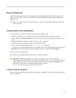 Preview for 16 page of Arista O-105 Quick Start Manual