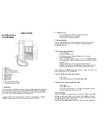 Preview for 2 page of Aristel 413mw Manual