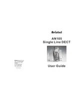 Предварительный просмотр 1 страницы Aristel AN105 User Manual