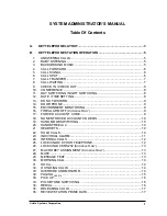 Предварительный просмотр 2 страницы Aristel AV-12 System Administrator Manual