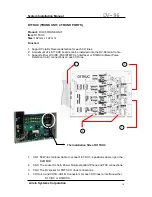 Preview for 14 page of Aristel DV-96 Installation Manual