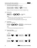 Preview for 22 page of Aristel DV SERIES Operation Manual