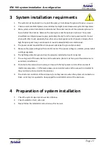 Preview for 12 page of Aristel IPX-100 Installation Manual