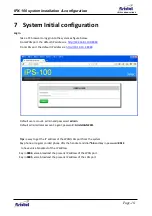 Preview for 16 page of Aristel IPX-100 Installation Manual