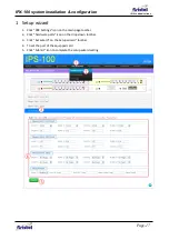 Preview for 17 page of Aristel IPX-100 Installation Manual