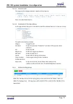 Preview for 70 page of Aristel IPX-100 Installation Manual