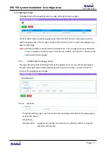 Preview for 71 page of Aristel IPX-100 Installation Manual