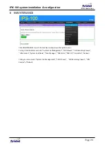 Preview for 98 page of Aristel IPX-100 Installation Manual