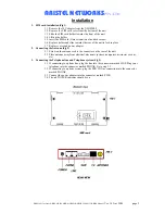 Preview for 3 page of Aristel NEOS 3000A-04 Operating Manual