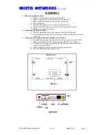 Preview for 3 page of Aristel NEOS3000A Operating Manual