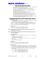 Preview for 5 page of Aristel NEOS3000A Operating Manual