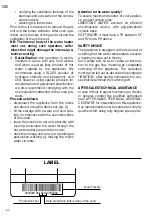 Preview for 64 page of Ariston Thermo 12HP CA-E Installation And Maintenance Instructions Manual