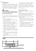 Preview for 16 page of Ariston Thermo S/SGA X 100 EE Installation And Maintenance Instructions Manual