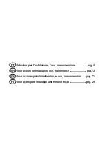 Preview for 3 page of Ariston 100 Multis Instructions For Installation, Use, Maintenance