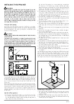 Предварительный просмотр 9 страницы Ariston 200D Instructions For Installation, Use, Maintenance