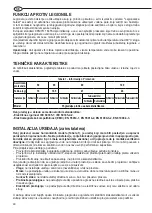 Предварительный просмотр 90 страницы Ariston 3201428 Instructions For Installation, Use, Maintenance