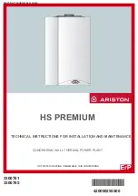 Ariston 3300761 Technical Instructions предпросмотр