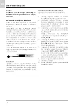 Preview for 76 page of Ariston 3318636 Assembly And Operation Instructions Manual