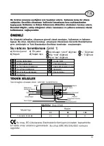 Preview for 113 page of Ariston 3605020 Instructions For Installation, Use And Maintenance Manual