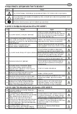 Preview for 37 page of Ariston 3626114 Instructions For Installation, Use, Maintenance