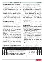 Preview for 27 page of Ariston 3636085 Installation And Servicing