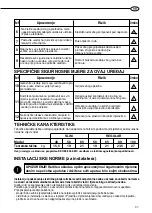 Preview for 97 page of Ariston 40 SLIM Instructions For Installation, Use, Maintenance