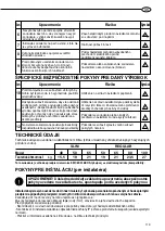 Preview for 119 page of Ariston 40 SLIM Instructions For Installation, Use, Maintenance