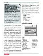 Preview for 4 page of Ariston 47-116-49 Installation And Servicing Manual