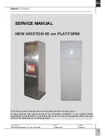 Предварительный просмотр 1 страницы Ariston 60 cm Service Manual